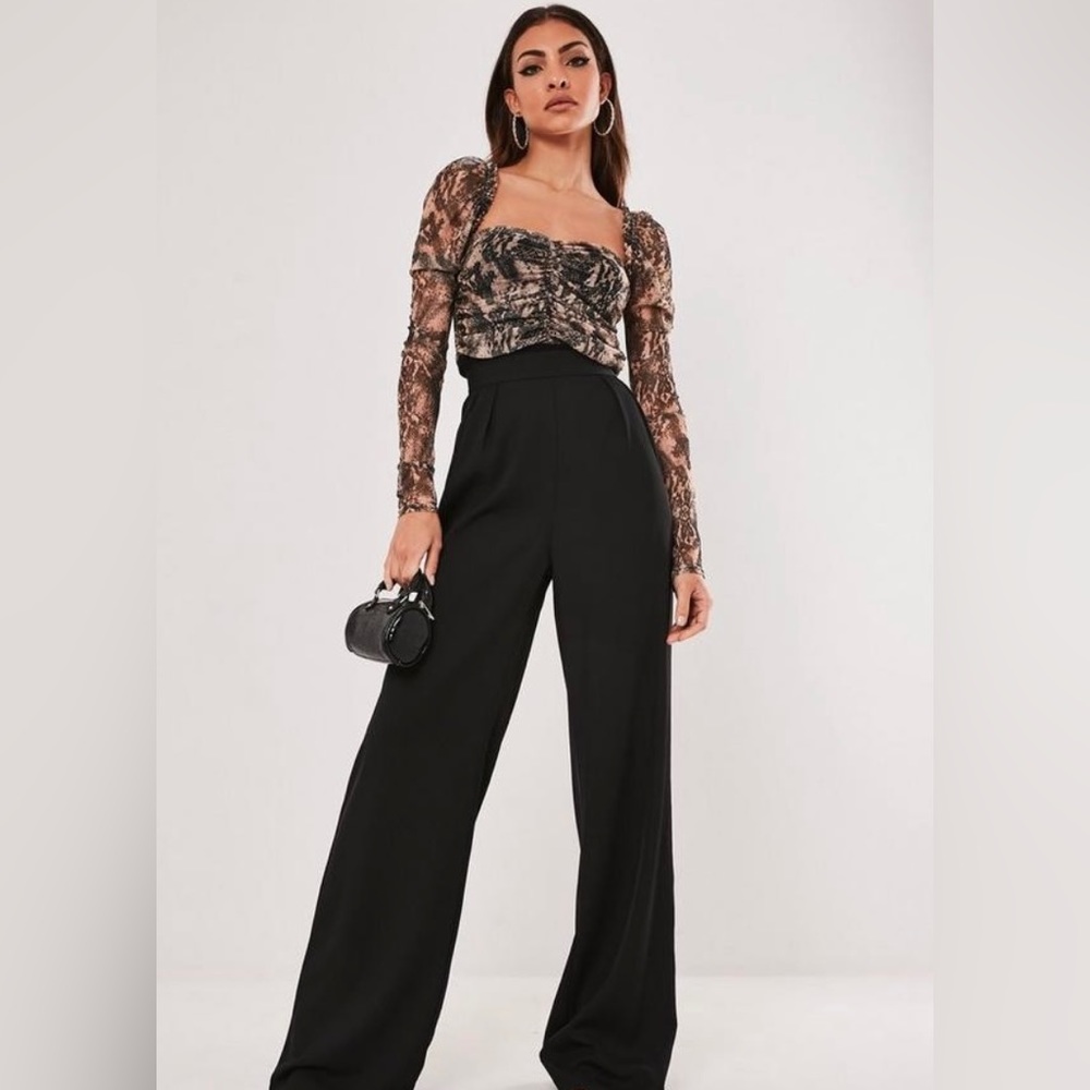 New Size 6 Tall Wide Leg Trousers